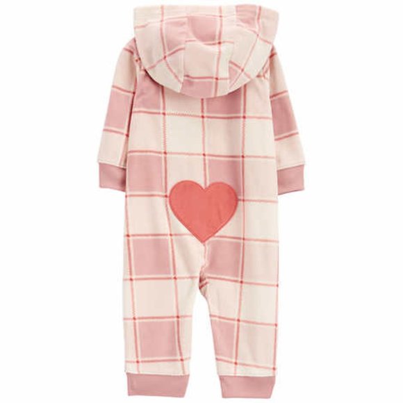 NWT Carter's Baby Size 3M 2-pack Pink Jumpsuit Set - Picture 3 of 7